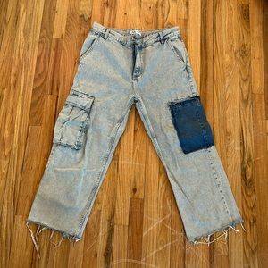 Zara cargo jeans CUSTOM